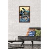 Trends International Justice League vs. Godzilla vs. Kong - Batmech Framed Wall Poster Prints - 2 of 4