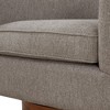 Swivel Ultra-Soft Performance Fabric Barrel Chair with Pocket Coil Seat, Reversible Cushions, and 360-Degree Swivel - 3 of 4
