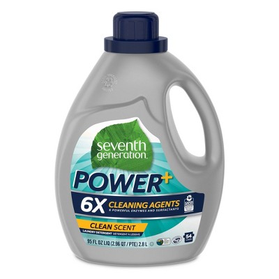 Seventh Generation Power Plus Laundry Detergent - Clean Scent - 95oz