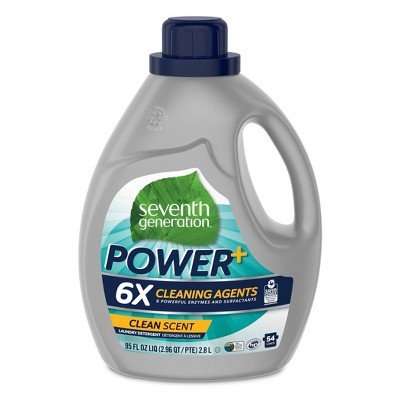 Seventh Generation Power Plus Laundry Detergent - Clean Scent - 95oz