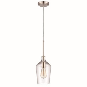 Craftmade Lighting 1 - Light Pendant in  Brushed Polished Nickel - 1 of 1