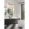 Archer 3-Light Transitional Vanity Wall Sconce - Elegant Steel Design for Bathrooms - 2 of 4