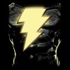 Men's Black Adam Antihero Glowing Body T-Shirt - 2 of 4