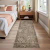 Washable Vintage Boho Area Rug for Living Room Distressed Large Oriental Accent Soft Rug Non-Slip Throw Carpet for Kitchen Office Living Room - 2 of 4