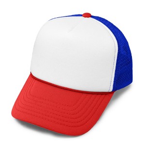 Dalix Youth Childrens Mesh Adjustable Trucker Cap - 1 of 4