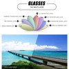Attop Polarized Sunglasses for Men and Women, Retro Classic UV400 Protection Sunglasses, Pink - 4 of 4
