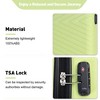 4 Pieces Luggage Set Lightweight Suitcase With 360° Spinner Wheels, TSA Lock, Adjustable Pull Rod, Men Women Luggage Sets - 3 of 4