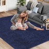 Modern Rug Non Slip Low Pile Rug Soft Contemporary Throw Floor Cover Foldable Indoor Carpet for Living Room Bedroom Playroom Nursery - 4 of 4