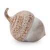 White Washed Etched Acorn (Set of 6) - 3 of 4