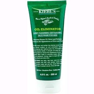 Kiehl’s Men’s Oil Eliminator Deep Cleansing Exfoliating Face Wash – 6.8 oz (200 ml) - 1 of 2