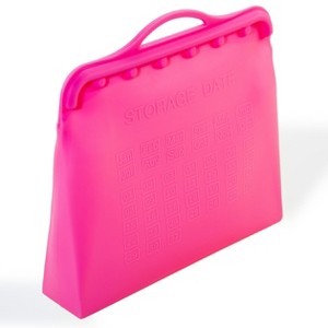 REUSABLE SILICON GALLON SIZE FOOD STORAGE BAGS - 1 of 4