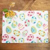 C&F Home 14" x 20" Colorful Easter Egg Charm & Plaid Spring Cotton Placemats, Set of 6 - 4 of 4