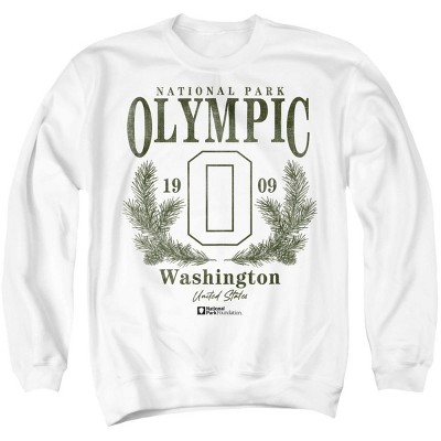 Men's Olympic National Park Pine Wreath Crewneck Sweatshirt