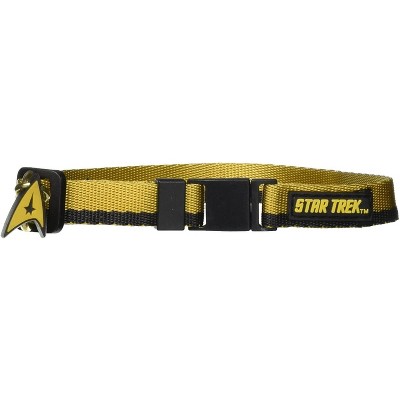 Crowded Coop, LLC Star Trek Uniform Cat Collar | Gold