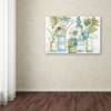 Trademark Fine Art -Lisa Audit 'My Greenhouse Bouquet I' Canvas Art - 3 of 3
