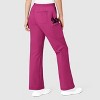 Wink WonderFLEX Grace - Women's Flare Leg Cargo Scrub Pant Petite - 2 of 4