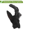 Unique Bargains Full Finger Motorcycle Gloves Carbon Fiber Pattern 1 Pair - 3 of 4