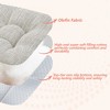 ChicFurnit 2PCS Seat Cushion Square Size Premium Soft Cotton Filling Non Slip Design Comfortable Durable for Living Room, Multi, 17.8"*17.8"*4.4" - 3 of 4