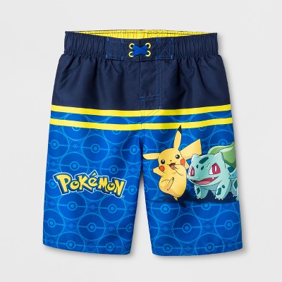 pokemon boys swim trunks
