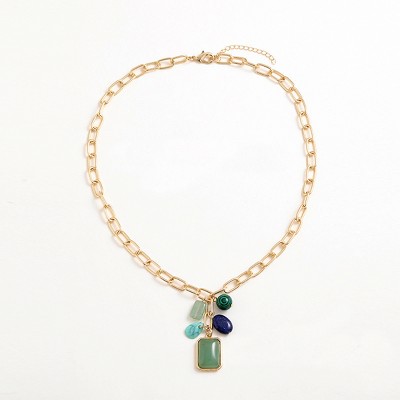 Boersma Elegant Temperament Pendant Necklace for Women – Stylish Entry Lux Color Jewelry, Fashionable Everyday Accessory