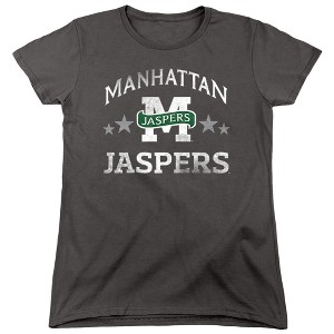 Women's Manhattan College Jaspers T-Shirt - 1 of 4