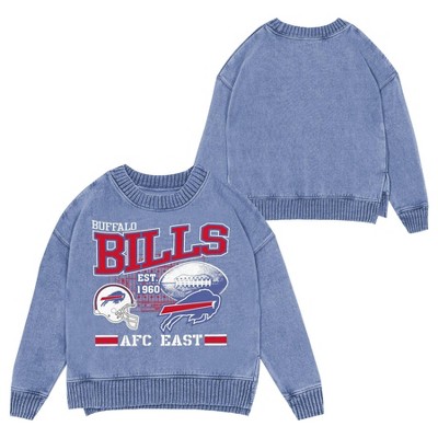 NFL Buffalo Bills Women's Long Sleeve Fashion Fleece Sweatshirt