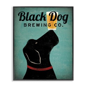Stupell Industries Black Dog Brewing Antique Sign, 24" x 30" - 1 of 4