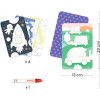 DJECO Magic Coloring Kit - On the Road, Includes 4 Reusable Boards and Water Pen, Ages 18 Months and Up - 2 of 3