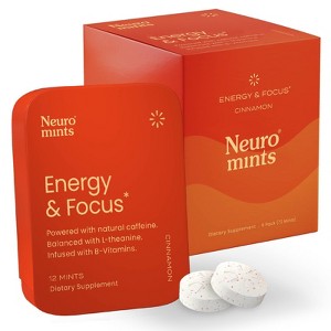 NeuroMints Vitamin B12 Chewables - Cinnamon - 72ct - 1 of 2