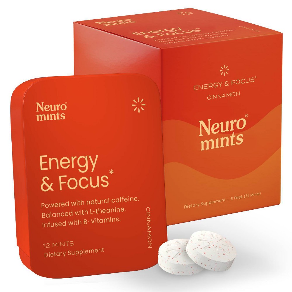 Photos - Vitamins & Minerals NeuroMints Vitamin B12 Chewables - Cinnamon - 72ct