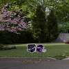 NCAA Mount Union Purple Raiders 2pk Logo and Helmet Garden Stake Set - 2 of 2
