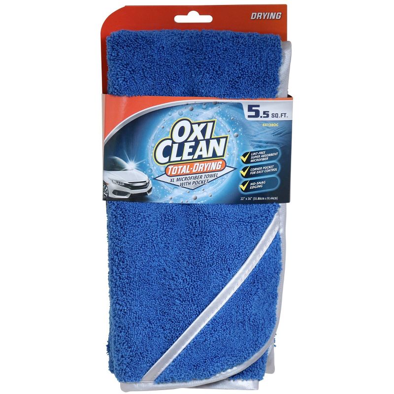 OxiClean XL Microfiber Dryer Towel with Pocket, 1 of 5