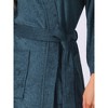 cheibear Women's Durable Luxury Lightweight Spa Resort & Hotel Bathrobe - 4 of 4