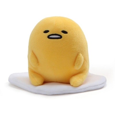 Enesco Gudetama 6" Plush: Lazy Egg Sitting