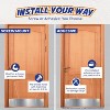 Panther Armor Push Plate, Metal Door Protector for Dog Scratching, Scratch Guards for Doors - 3 of 4