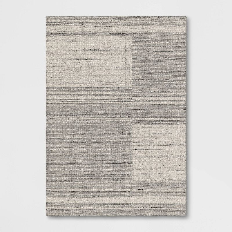 Linen/Wool Loom Carpet Area Rug Natural - Threshold™, 1 of 8