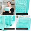 Blu Monaco 3 Tier Metal Mesh Letter Sorter - Available in Aqua, Black, Gold, Pink, Rose Gold, and White - 3 of 4