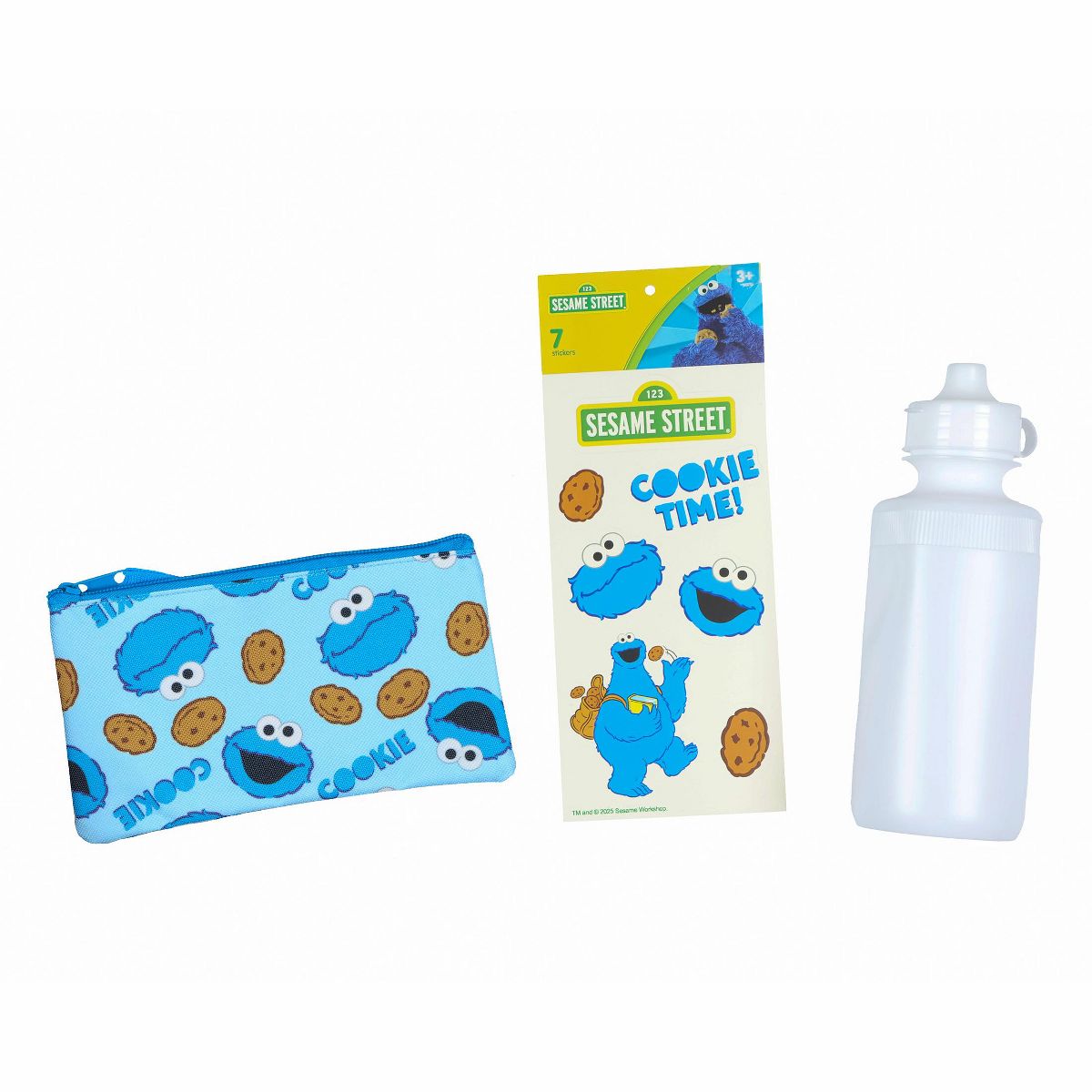 Intimo Sesame Street Backpack 5-Piece Mega Set Cookie Time Daypack with Lunch Box Blue - thumbnail 7