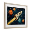 Stupell Industries Soaring Through Space Framed Print Under Glass Art - 2 of 4