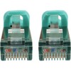Tripp Lite Cat6a 10G Snagless Shielded Slim STP Ethernet Cable [RJ45 M/M], PoE, Aqua, 10 ft. (N262S10AQ) - 3 of 4