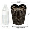 Big Dot of Happiness Roaring 20's - 1920s Art Deco Jazz Party Favors - Gift Heart Shaped Favor Boxes for Women - Set of 12 - 3 of 4