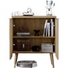 GlasFlength Decorative Storage Cabinets, Self-Serve Lockers Recessed Cabinets In Kitchen and Dining Room Entrance Cabinets, Beige 23.6"*11.8"*27.6" - 4 of 4