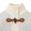 Hope & Henry Girls' Toggle Sweater Cardigan, Infant - 2 of 4