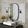 Livex Lighting Copenhagen 1 - Light Wall Light in  Black Chrome - 2 of 4