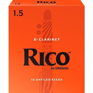 Rico Bb Clarinet Reeds, Box of 10 Strength 1.5 - 1 of 2