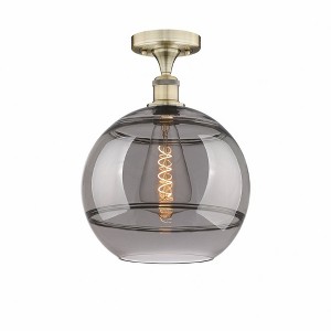 Rochester - 1 Light Semi-Flush Mount In Industrial Style-13.5 Inches Tall and 12 Inches Wide - 1 of 1
