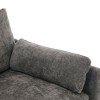NicBex Couches for Living Room 31.9" Comfy Cloud Sofa Upholstered Oversized Single Armchair Sofa with Cushion, Grey - 3 of 4