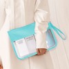 Anna-Kaci Women's Transparent PVC Cosmetic Bag - Lightweight Travel Makeup Organizer - 2 of 4