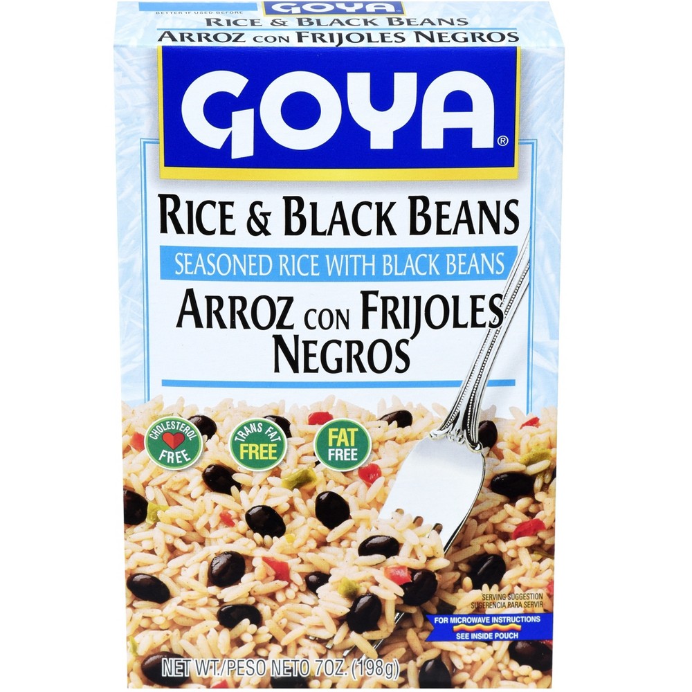 UPC 041331026659 product image for Goya Rice Black Beans - 7oz | upcitemdb.com