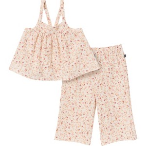 Modern Moments™ by Gerber Mommy & Me Toddler and Adult 2-Piece Top and Cropped Pants Set - 1 of 4